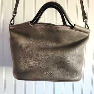 Ecco Brown Crossbody Bag